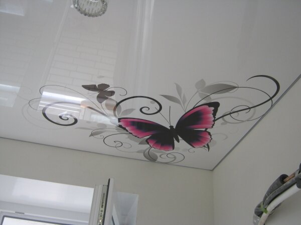 Натяжные потолки с фотопечатью